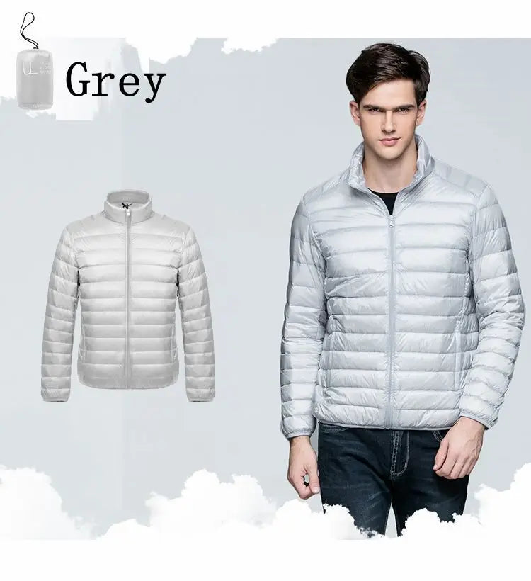 „NewAge“ prekės ženklo žieminė vyriška pūkinė striukė Itin lengva pūkinė striukė