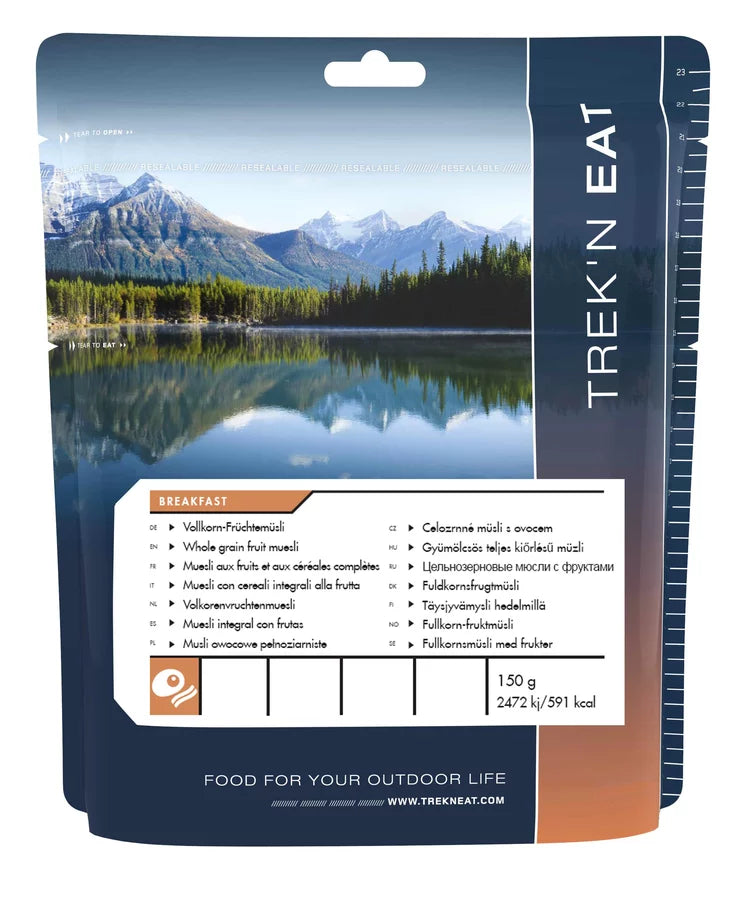 TREK'N EAT Viso grūdo vaisių muslis