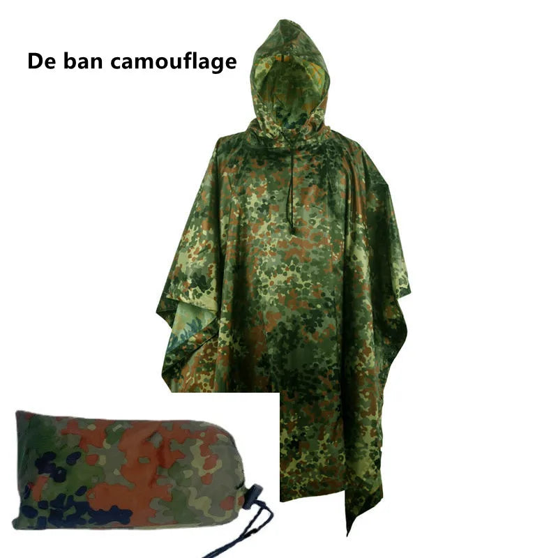 Nepralaidūs lietpalčiai, moteriški/vyriški Jungle Rain Poncho