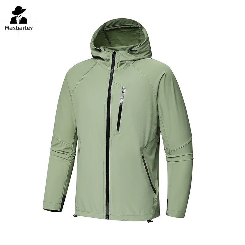 Žygio kempingo striukė Vyriška, vandeniui atspari, funkcionali funkcionali Soft Shell striukė