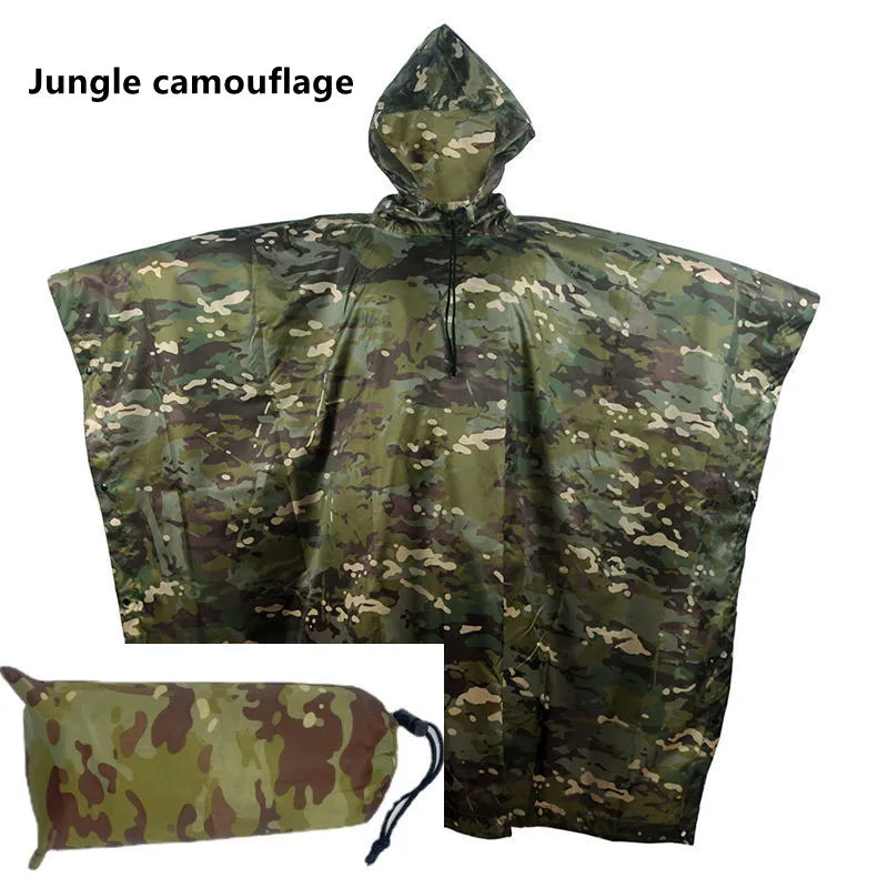 Nepralaidūs lietpalčiai, moteriški/vyriški Jungle Rain Poncho