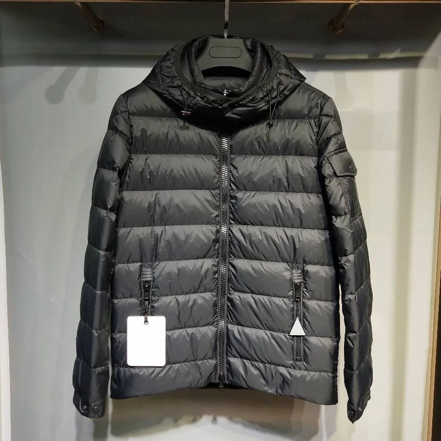 Vyriško stiliaus Žieminis šiltas paltas Klasikinė laisvalaikio apatinė striukė