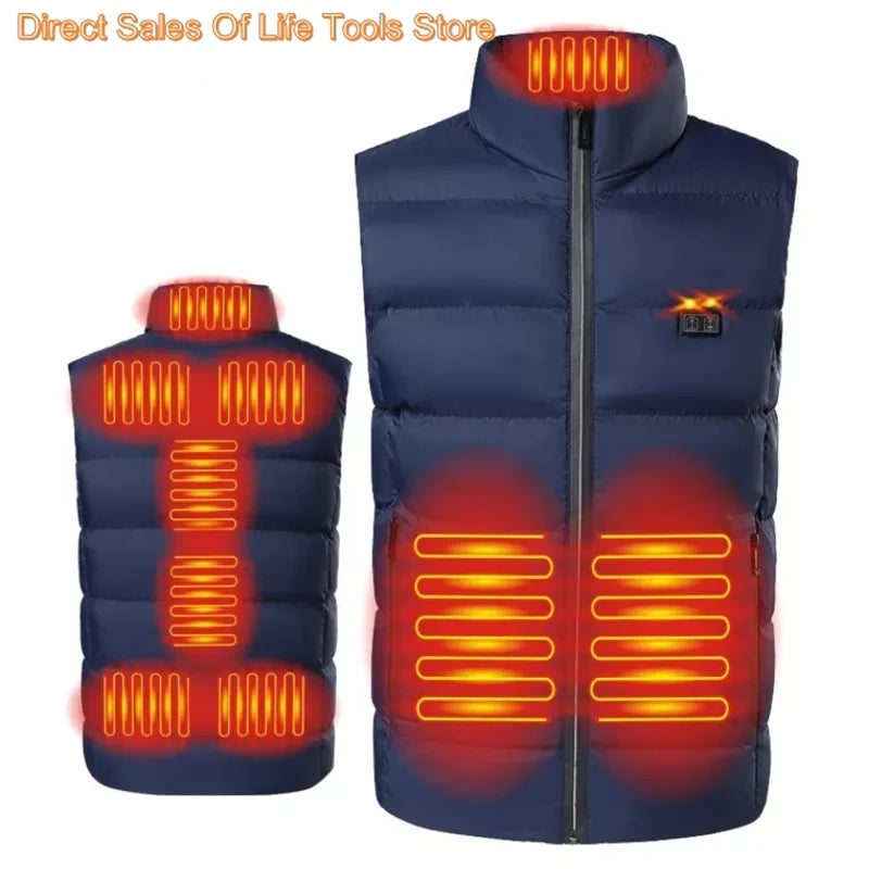 9 zonos Elektra šildoma terminė liemenė