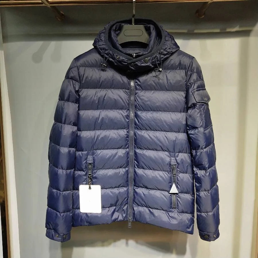 Vyriško stiliaus Žieminis šiltas paltas Klasikinė laisvalaikio apatinė striukė