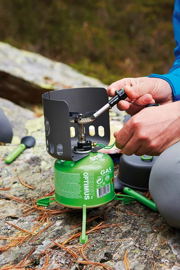 Optimus Clip-on vėjo barjeras dujų balionėliams