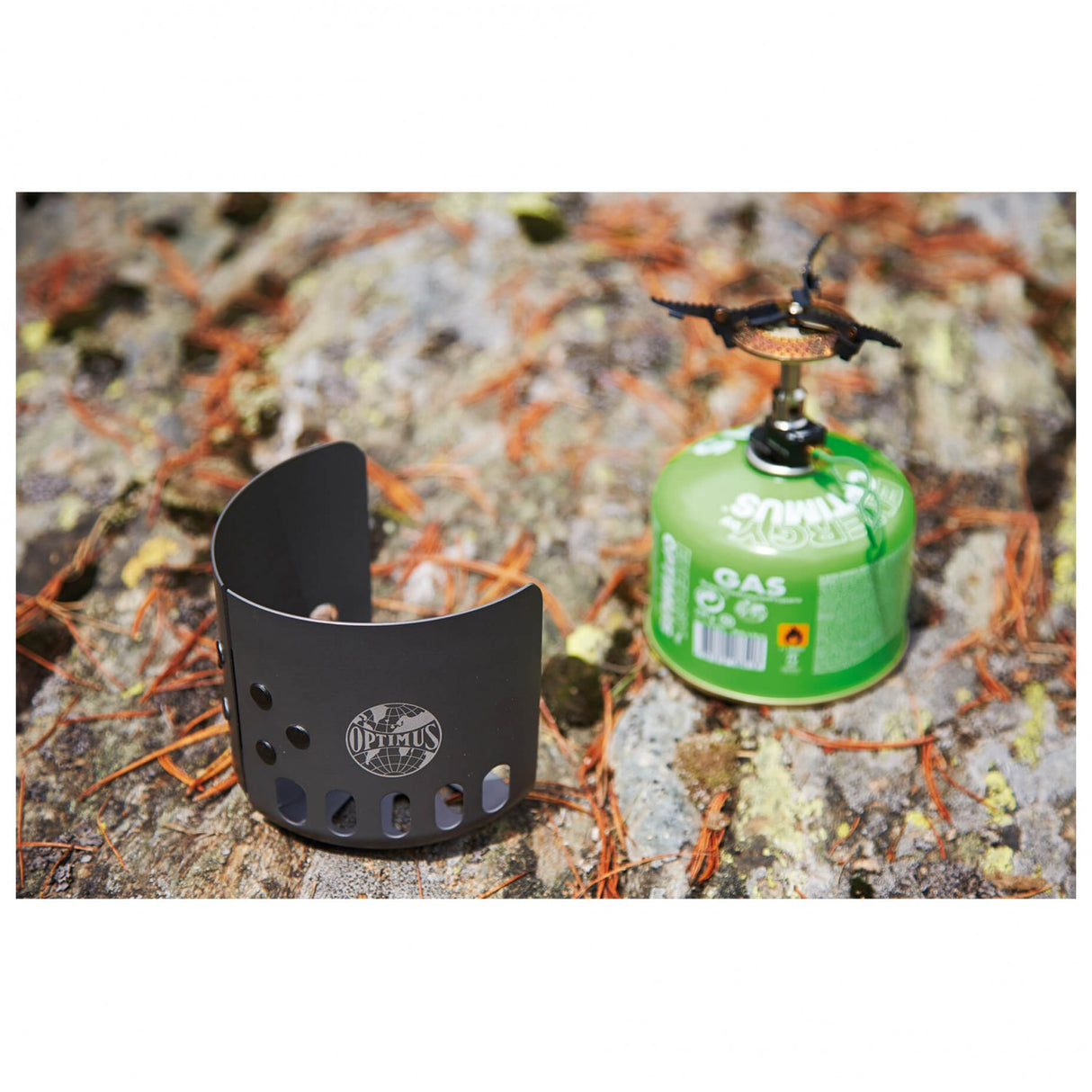 Optimus Clip-on vėjo barjeras dujų balionėliams