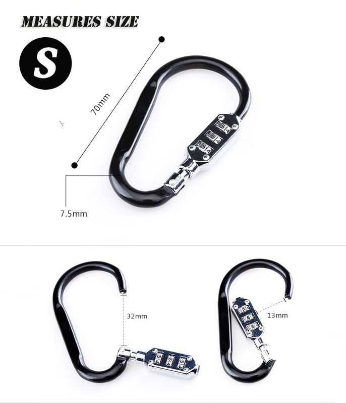 Coded Lock Carabiner