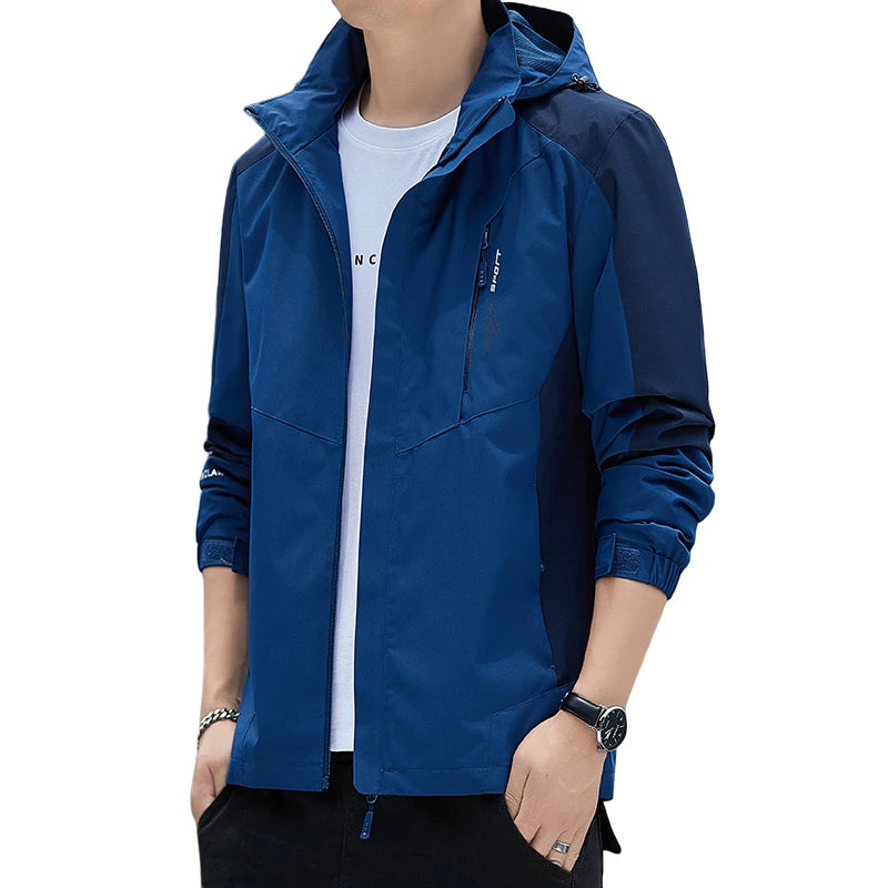 Nuimamas gobtuvas lauko alpinizmo vėjui atsparus paltas 