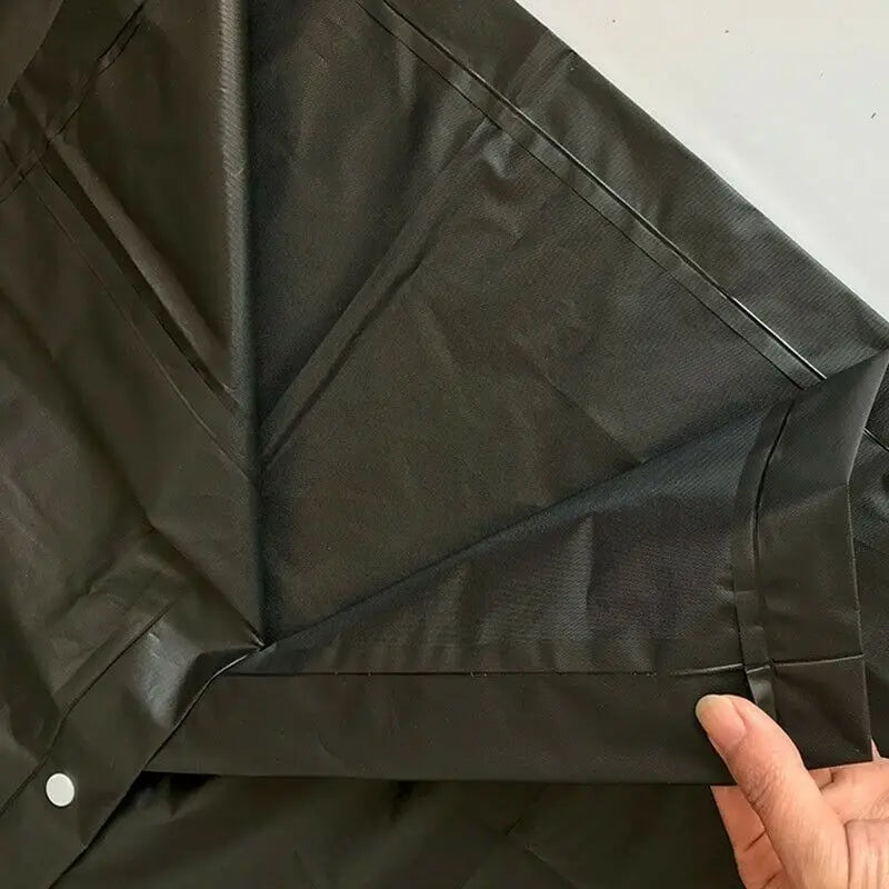 Unisex vandeniui atspari striukė Storas PVC lietpaltis 