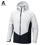 Kempingo vandeniui atspari Soft Shell striukė Lengvas paltas su gobtuvu, skirtas žygiams lauke 