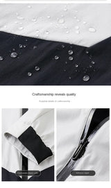 Kempingo vandeniui atspari Soft Shell striukė Lengvas paltas su gobtuvu, skirtas žygiams lauke 